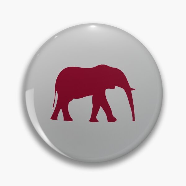 Item preview, Elephant face mask, pattern burgundy designed and sold by perezzzoso.
