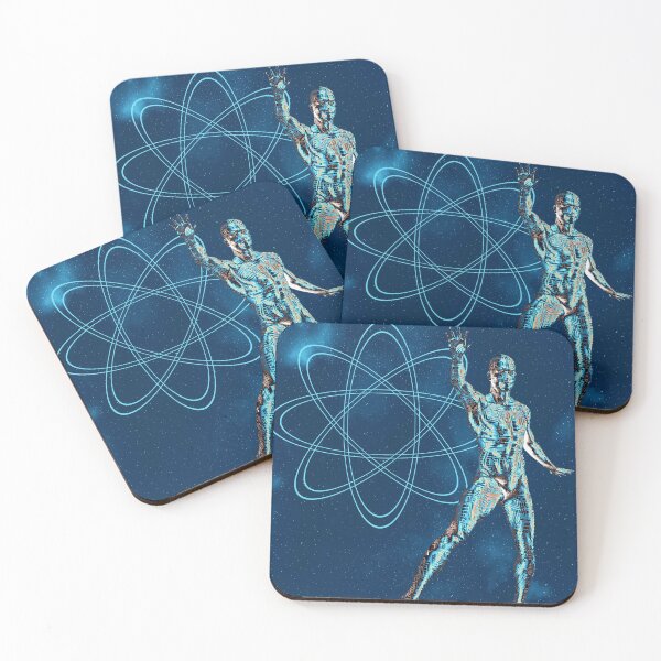 Item preview, Cyborg and atom model designed and sold by rolffimages.