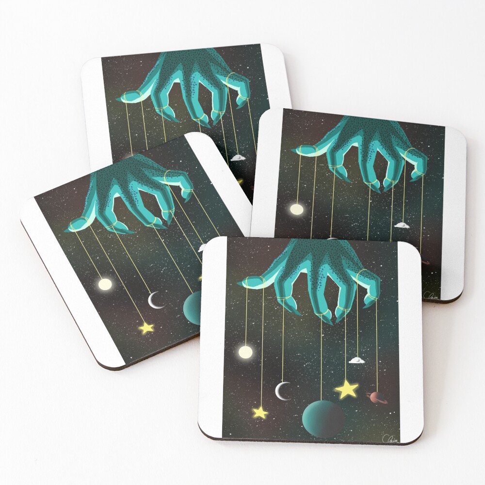 Item preview, Coasters (Set of 4) designed and sold by ClaimDesign.