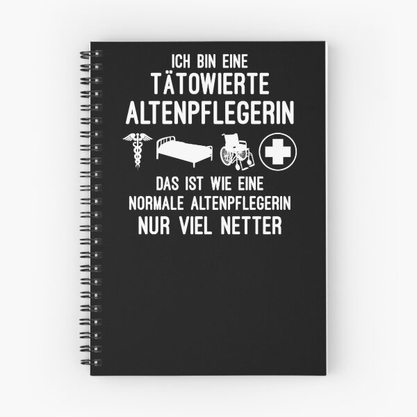 Item preview, Tattooed geriatric nurse gift idea present designed and sold by PlatonisDesign.