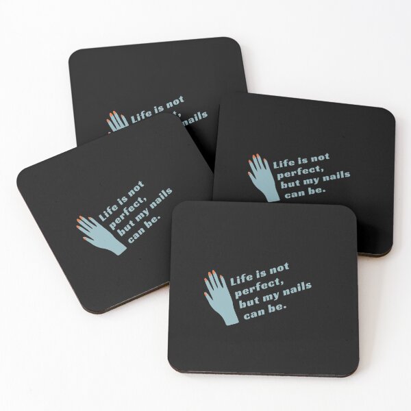 Item preview, Life is not perfect but my nails can be designed and sold by Art Wear Nation.