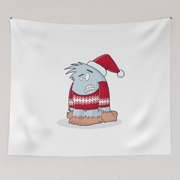 Item preview, Christmas Yeti designed and sold by Between Clouds.