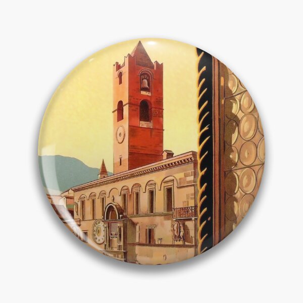 Item preview, retro classic ENIT Ascoli Piceo poster designed and sold by CorasPosters.