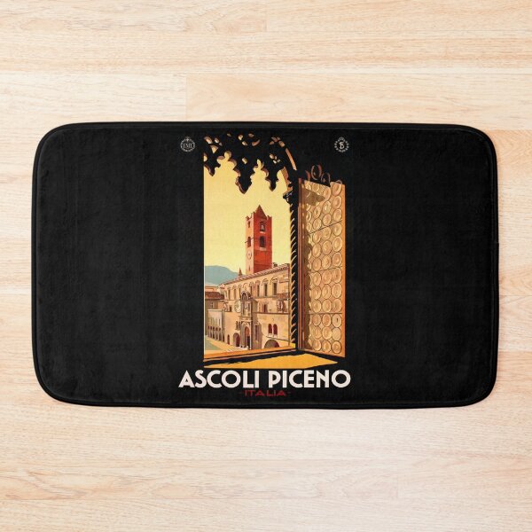 Item preview, retro classic ENIT Ascoli Piceo poster designed and sold by CorasPosters.