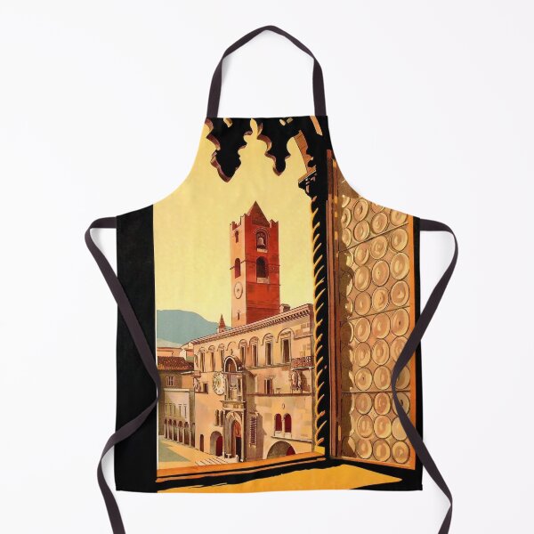 Item preview, retro classic ENIT Ascoli Piceo poster designed and sold by CorasPosters.