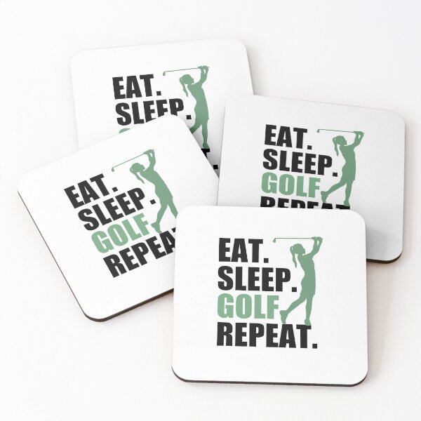 Item preview, EAT. SLEEP. GOLF. REPEAT designed and sold by stuff-n-stuff.