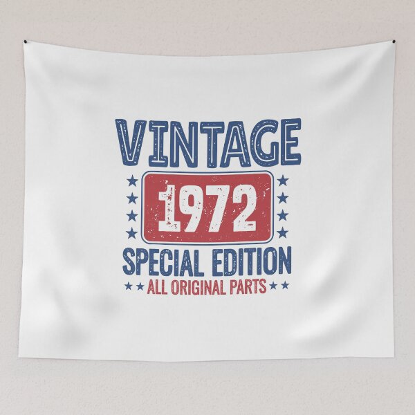 Item preview, 49th Birthday Gift - Vintage 1972 Special Edition All Original Parts Distressed designed and sold by Go-Fun.