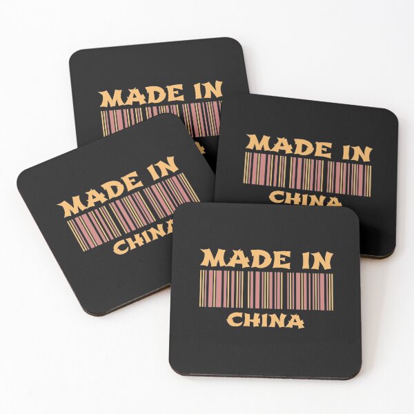 Item preview, Made In China Classic Funny Sticker And Shirt Design designed and sold by Glike.