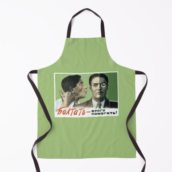 Item preview, Blabbing Is Helping The Enemy - Soviet Propaganda designed and sold by warishellstore.