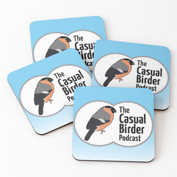 Casual Birder Podcast show artwork Coasters (Set of 4)