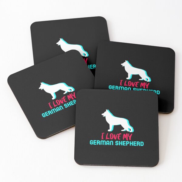 Item preview, I Love My German Shepherd designed and sold by FunPrint.