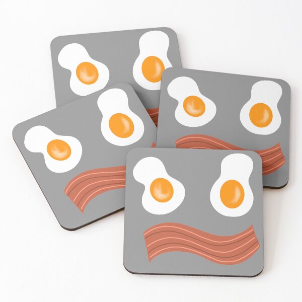 Item preview, Eggs n’ bacon face designed and sold by Sian Harris.