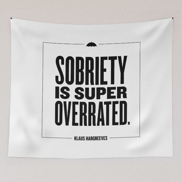 Item preview, Sobriety is Overrated Klaus designed and sold by TVserious.