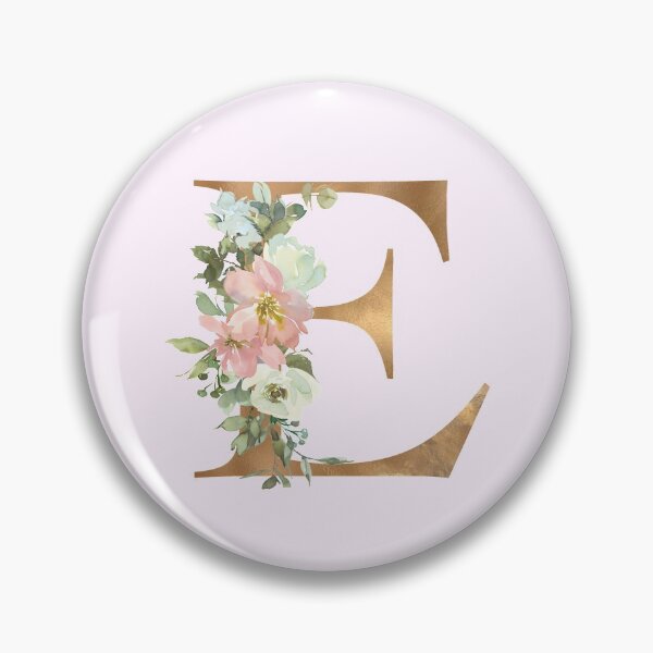 Item preview, Letter E Monogram designed and sold by WisdomInspired.
