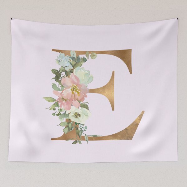 Item preview, Letter E Monogram designed and sold by WisdomInspired.