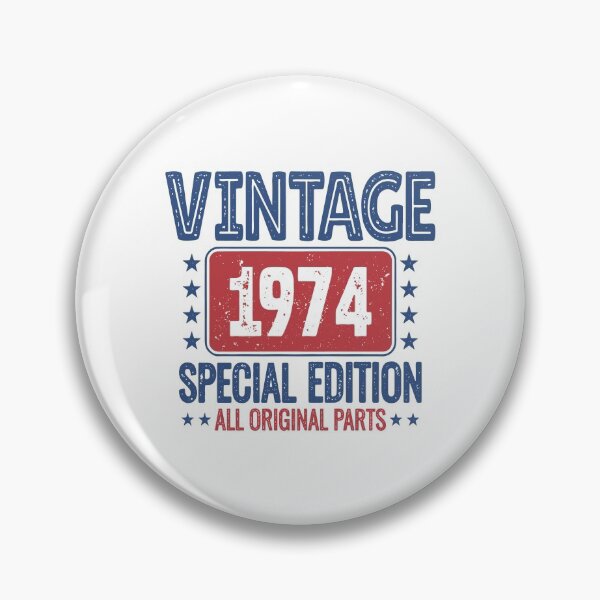 Item preview, 47th Birthday Gift - Vintage 1974 Special Edition All Original Parts Distressed designed and sold by Go-Fun.