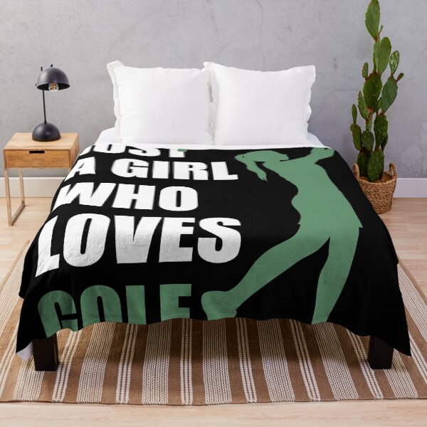 Item preview, Just a girl who loves golf designed and sold by stuff-n-stuff.