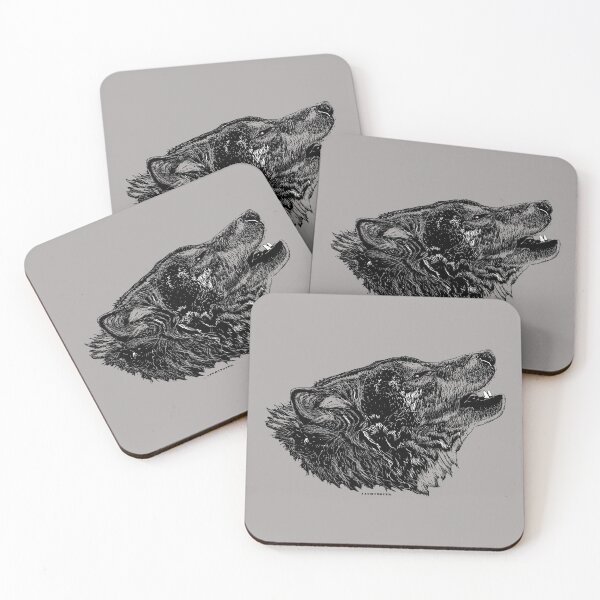Item preview, Howling Wolf designed and sold by itchingink.