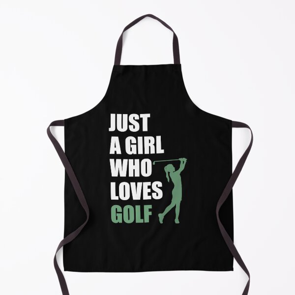 Item preview, Just a girl who loves golf designed and sold by stuff-n-stuff.