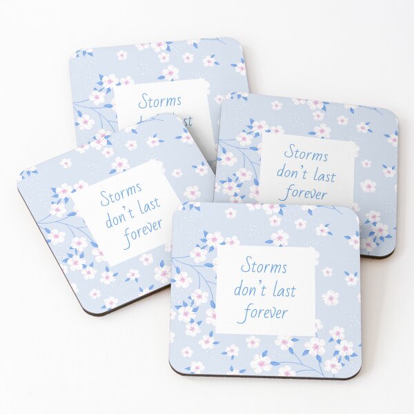 Item preview, Storms don't last forever designed and sold by Katbydesign.