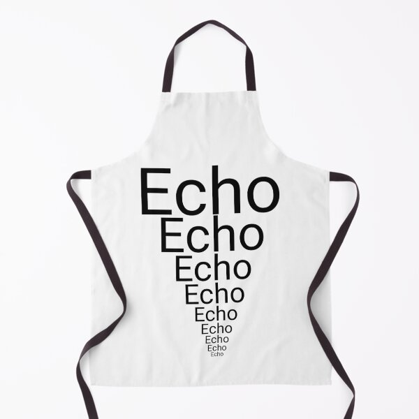 Item preview, echo text repetitive designed and sold by LU NA.