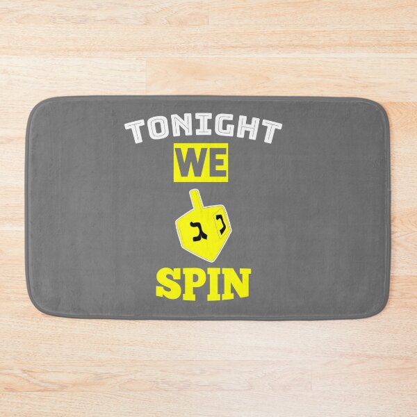 Item preview, Tonight We Spin- Hanukkah Dreidel designed and sold by SharpThreadZ.