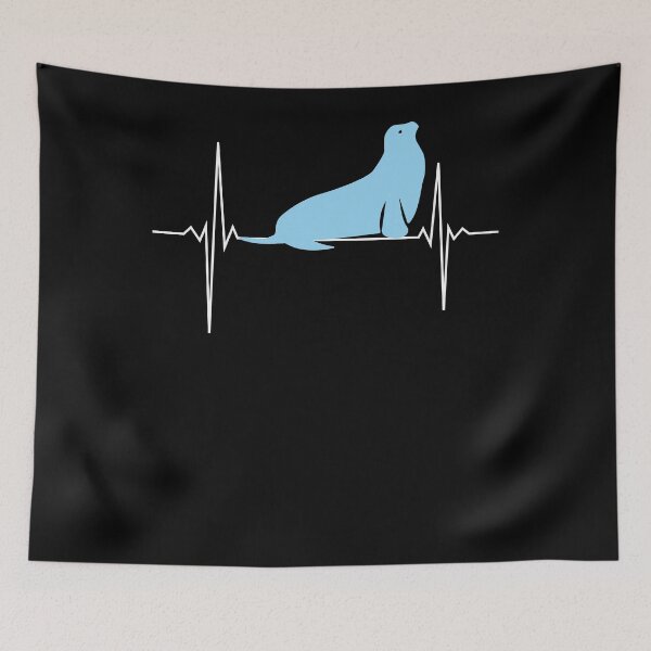Artikelvorschau, Seal Heartbeat Sitting entworfen und verkauft von teemey.