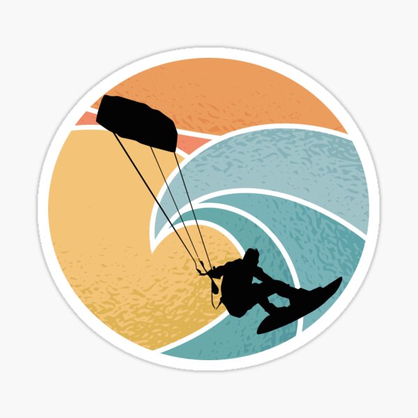 2 x LARGE OZONE  Stickers/Decals Kite-Surfing/Watersports/Windsurfing 