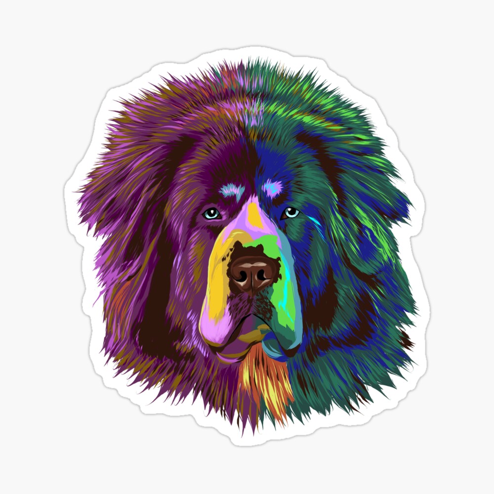 NEW Tibetan Mastiff Tie Pin With an Image of a Dog. 