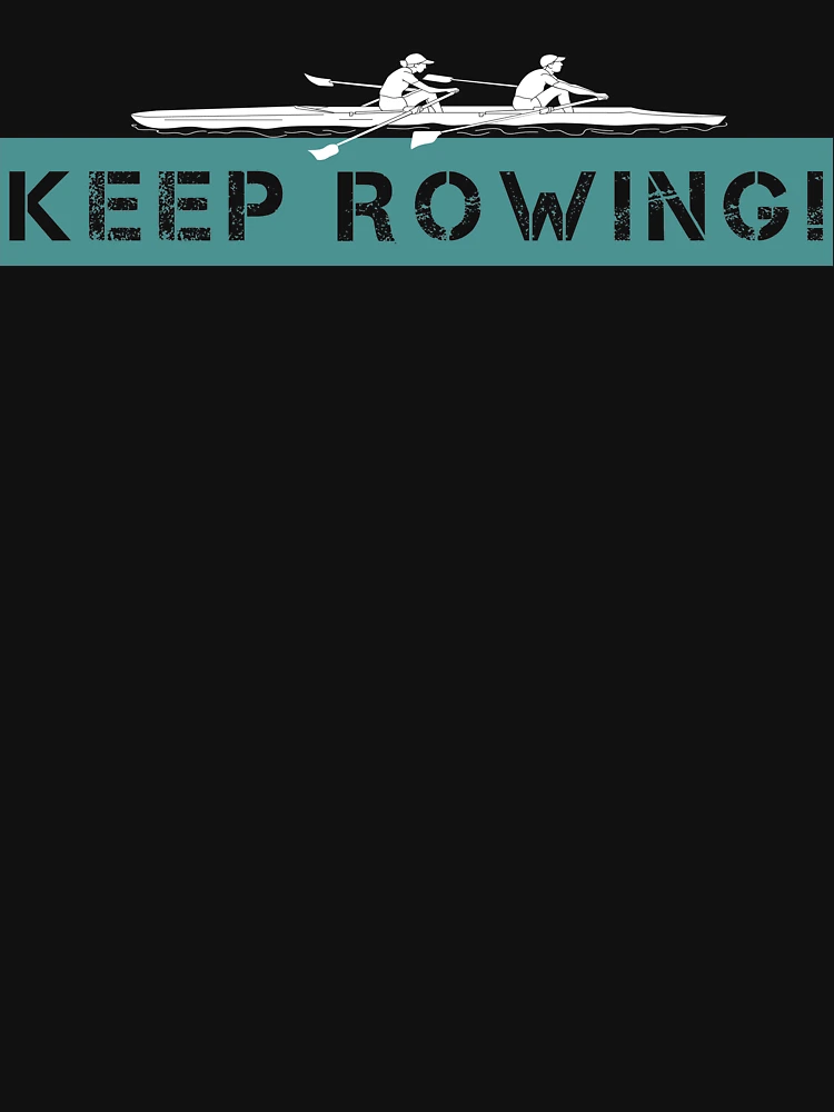 Imagen 6 de 6, Sudadera oversize prémium con la obra Keep Rowing, diseñada y vendida por teemey.