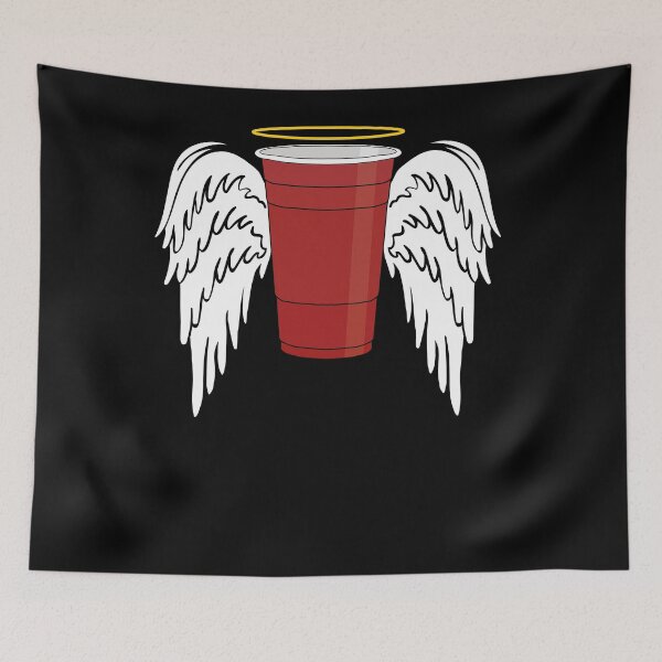 Item preview, Red Cup Angel designed and sold by teemey.