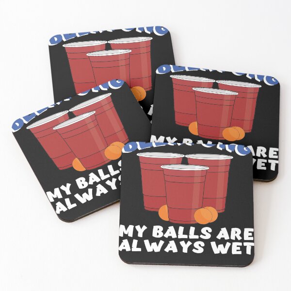 Item preview, Beerpong My Balls Always Wet designed and sold by teemey.