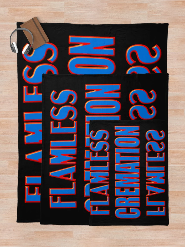 Thumbnail 5 of 6, Throw Blanket, FLAMLESS CREMATION - AQUAMATION designed and sold by Ralek.