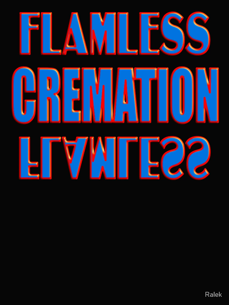 Thumbnail 4 of 4, Boxy T-Shirt, FLAMLESS CREMATION - AQUAMATION designed and sold by Ralek.