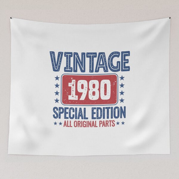 Item preview, 41st Birthday Gift - Vintage 1980 Special Edition All Original Parts Distressed designed and sold by Go-Fun.