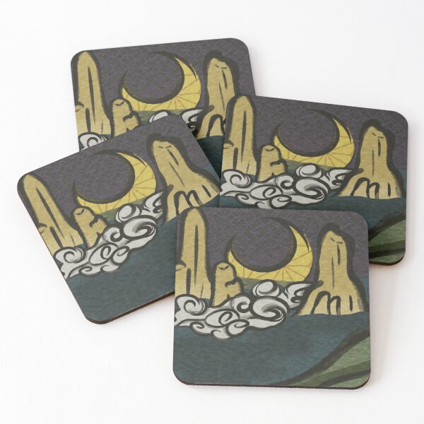 Item preview, Night Sea and Stone designed and sold by Kiwikipedia.
