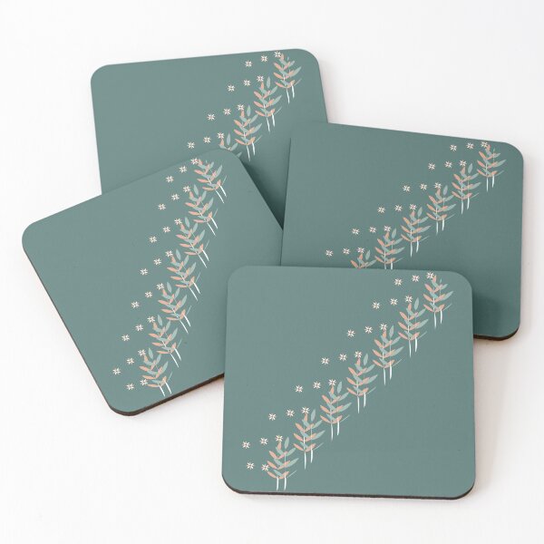Item preview, Pastel leafs designed and sold by artbypillai.