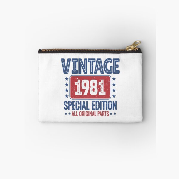 Artikelvorschau, Geschenk zum 40. Geburtstag – Vintage 1981 Sonderausgabe, alle Originalteile im Used-Look entworfen und verkauft von Go-Fun.