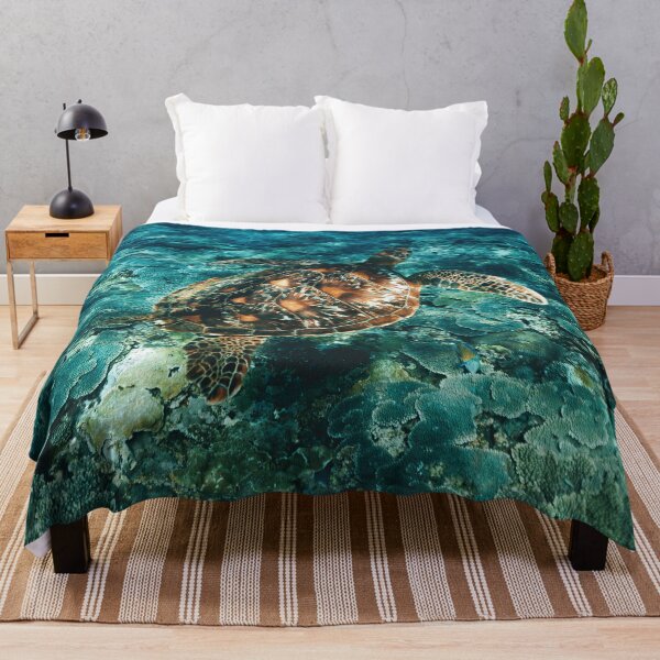Item preview, Sea turtle in the blue ocean designed and sold by maxigold.