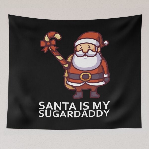 Item preview, santa is my sugardaddy designed and sold by Tagesapfel.
