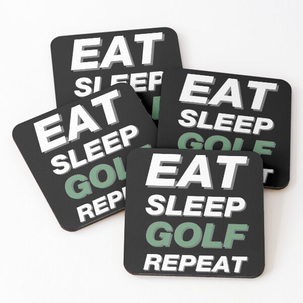 Item preview, EAT. SLEEP. GOLF. REPEAT designed and sold by stuff-n-stuff.