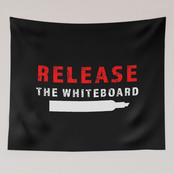 Item preview, Release the Whiteboard Rep Porter design designed and sold by AllLeftSides42.