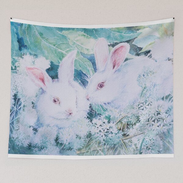 Item preview, Springtime Bunnies. designed and sold by AthenaJoyArt.