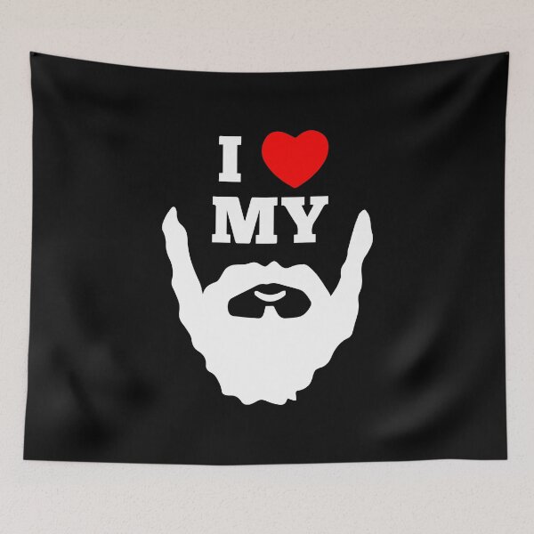Item preview, I Heart my Beard designed and sold by Gold Wings Tees.