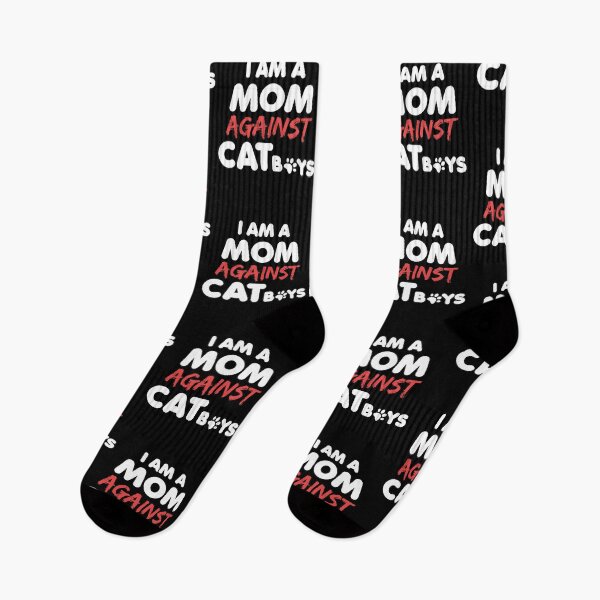 Item preview, I AM A MOM AGAINST CAT BOYS  designed and sold by btilyas.