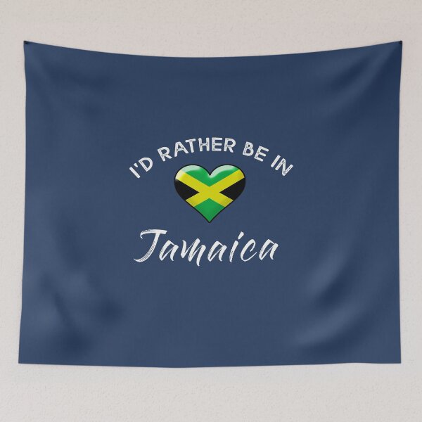 Item preview, Prefiero estar en Jamaica. Con la bandera de Jamaica. designed and sold by obedtheartist.