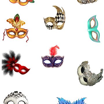 Artwork thumbnail, Masquerade mask pack by SidTastic
