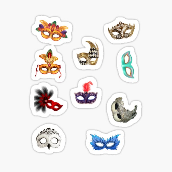 Item preview, Masquerade mask pack designed and sold by SidTastic .
