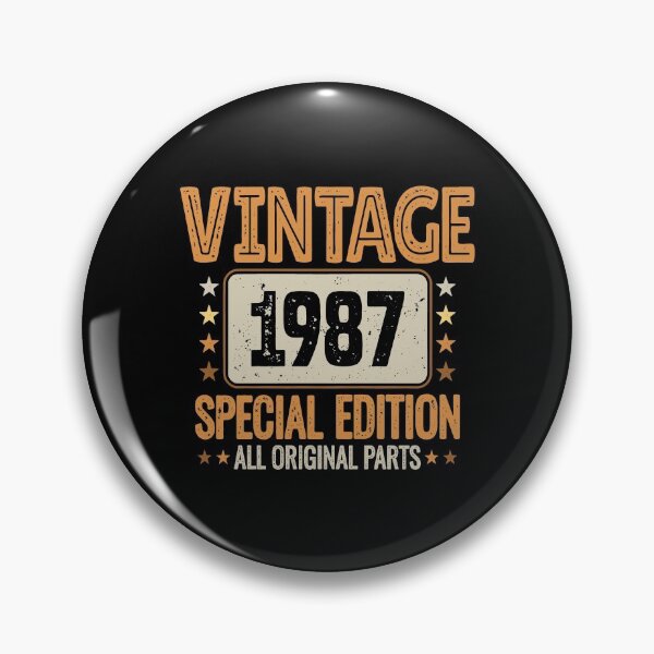 Item preview, 34th Birthday Gift - Vintage 1987 Special Edition All Original Parts Distressed designed and sold by Go-Fun.