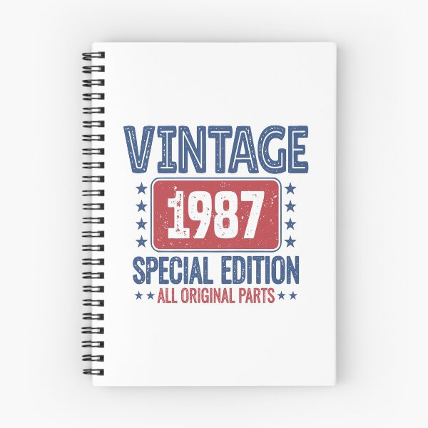 Item preview, 34th Birthday Gift - Vintage 1987 Special Edition All Original Parts Distressed designed and sold by Go-Fun.